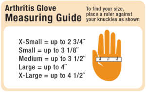 arthritis gloves size guide | BlueShak Store